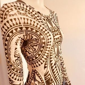 Sheer Tribal Body Suit
